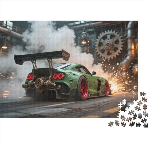 Rennsportwagen 1000 Teile Puzzles Puzzles Für Erwachsene Pädagogisches Spiel Herausforderung Heimdekoration Geschenke Schöne Geschenkidee 1000pcs (75x50cm) von VGDKAOBM