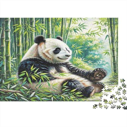 Riesenpanda 1000 Teile Puzzle Puzzle Erwachsene Puzzlespiel-Herausforderung Pädagogisches Spiel Herausforderung Wohnungseinrichtung Schöne Geschenkidee 1000pcs (75x50cm) von VGDKAOBM