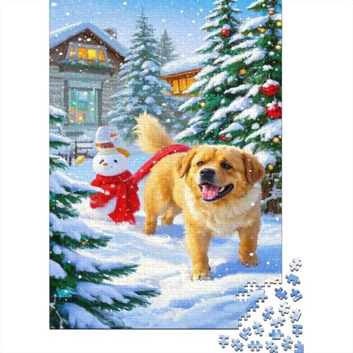Rottweiler 1000 Stück Puzzle Puzzles Für Erwachsene Pädagogisches Spiel Herausforderung Wohnungseinrichtung Geschenke Für Erwachsene 1000pcs (75x50cm) von VGDKAOBM