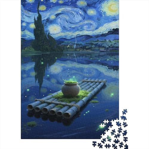 Schiff 1000 Stück Puzzle Puzzle Erwachsene Boot Pädagogisches Spiel Herausforderung Home Dekoration Für Erwachsene Und Kinder Ab 14 Jahren 1000pcs (75x50cm) von VGDKAOBM