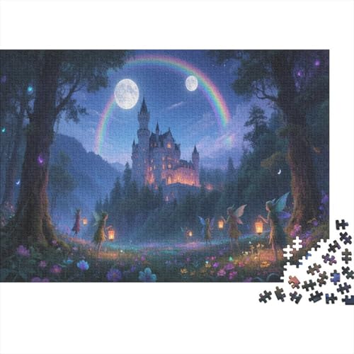 Schloss Neuschwanstein 1000 Teile Puzzles Puzzle Erwachsene Pädagogisches Spiel Herausforderung Heimdekoration Geschenke Geschenke Für Erwachsene 1000pcs (75x50cm) von VGDKAOBM