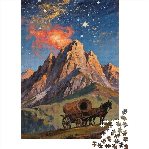 Schöne Berge 1000 Stück Puzzle Puzzle Erwachsene Dolomiten Pädagogisches Spiel Herausforderung Home DekoRatteion Geschenke Für Erwachsene 1000pcs (75x50cm) von VGDKAOBM