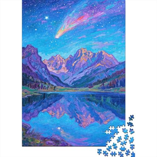 Schöne Berge 1000 Stück Puzzle Puzzle Erwachsene Dolomiten Pädagogisches Spiel Herausforderung Home DekoRatteion Schöne Geschenkidee 1000pcs (75x50cm) von VGDKAOBM