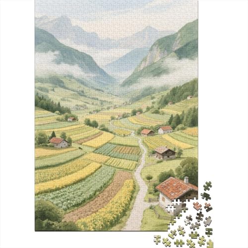 Schöne Berge 1000 Stück Puzzle Puzzle Erwachsene Dolomiten Pädagogisches Spiel Herausforderung Wohnungseinrichtung Schöne Geschenkidee 1000pcs (75x50cm) von VGDKAOBM