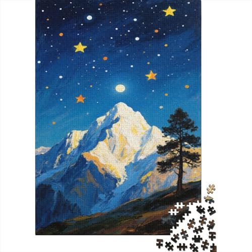 Schöne Berge 1000 Stück Puzzle Puzzle Erwachsene Dolomiten Puzzlespiel-Herausforderung Pädagogisches Spiel Herausforderung Home DekoRatteion Schöne Geschenkidee 1000pcs (75x50cm) von VGDKAOBM