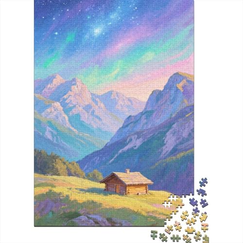 Schöne Berge 1000 Stück Puzzle Puzzles Für Erwachsene Dolomiten Pädagogisches Spiel Herausforderung Home DekoRatteion Schöne Geschenkidee 1000pcs (75x50cm) von VGDKAOBM
