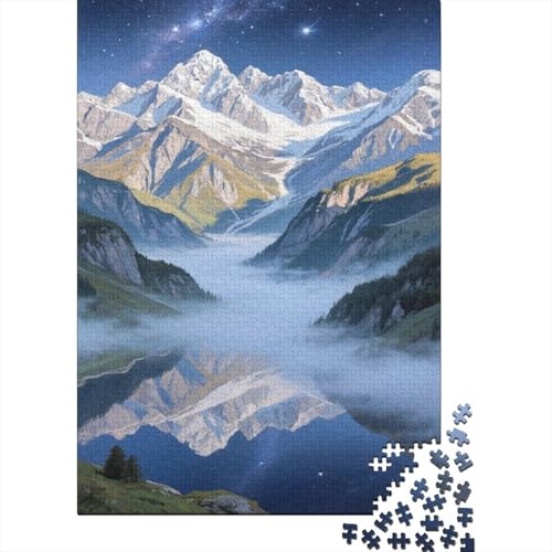Schöne Berge 1000 Teile Puzzle Puzzle Erwachsene Dolomiten Pädagogisches Spiel Herausforderung HeimdekoRatteion Geschenke Geschenke Für Erwachsene 1000pcs (75x50cm) von VGDKAOBM