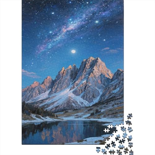 Schöne Berge 1000 Teile Puzzle Puzzles Für Erwachsene Dolomiten Puzzlespiel-Herausforderung Pädagogisches Spiel Herausforderung Home DekoRatteion Geschenke Für Erwachsene 1000pcs (75x50cm) von VGDKAOBM