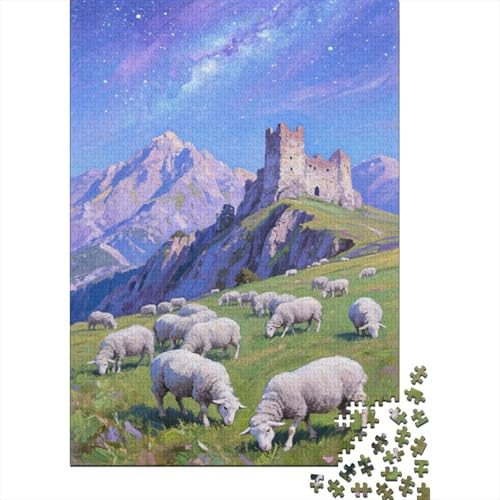 Schöne Berge 1000 Teile Puzzles Puzzle Erwachsene Dolomiten Pädagogisches Spiel Herausforderung HeimdekoRatteion Geschenke Geschenke Für Erwachsene 1000pcs (75x50cm) von VGDKAOBM