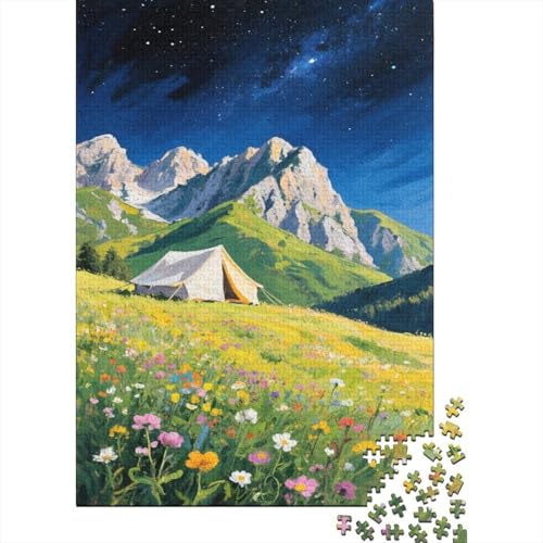 Schöne Berge 1000 Teile Puzzles Puzzle Erwachsene Dolomiten Pädagogisches Spiel Herausforderung HeimdekoRatteion Geschenke Schöne Geschenkidee 1000pcs (75x50cm) von VGDKAOBM