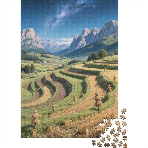 Schöne Berge 1000 Teile Puzzles Puzzle Erwachsene Dolomiten Pädagogisches Spiel Herausforderung Home DekoRatteion Geschenke Für Erwachsene 1000pcs (75x50cm) von VGDKAOBM
