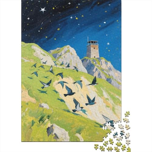 Schöne Berge 1000 Teile Puzzles Puzzle Erwachsene Dolomiten Pädagogisches Spiel Herausforderung Home DekoRatteion Geschenke Für Erwachsene 1000pcs (75x50cm) von VGDKAOBM
