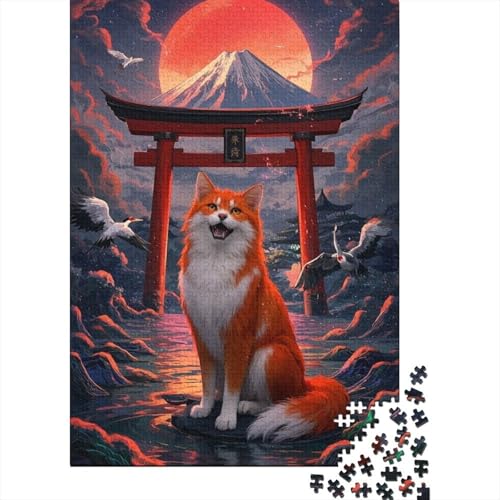 Shiba Inu 1000 Stück Puzzle Puzzle Erwachsene Pädagogisches Spiel Herausforderung Home Dekoration Für Erwachsene Und Kinder Ab 14 Jahren 1000pcs (75x50cm) von VGDKAOBM