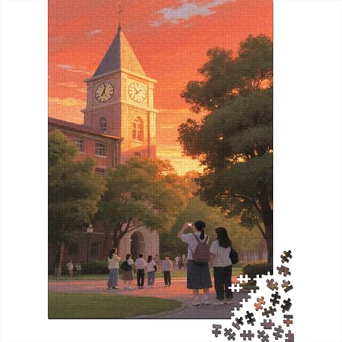 Sonnenuntergang in London 1000 Stück Puzzle Puzzle Erwachsene Pädagogisches Spiel Herausforderung Wohnungseinrichtung Geschenke Für Erwachsene 1000pcs (75x50cm) von VGDKAOBM