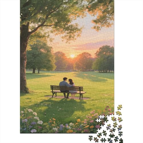 Sonnenuntergang in London 1000 Stück Puzzle Puzzle Erwachsene Puzzlespiel-Herausforderung Pädagogisches Spiel Herausforderung Wohnungseinrichtung Geschenke Für Erwachsene 1000pcs (75x50cm) von VGDKAOBM