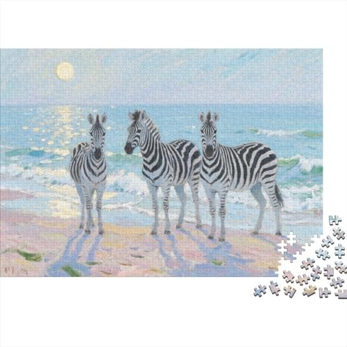Steppenzebra 1000 Teile Puzzle Puzzle Erwachsene Pädagogisches Spiel Herausforderung Wohnungseinrichtung Geschenke Für Erwachsene 1000pcs (75x50cm) von VGDKAOBM