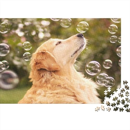 Süßer Kleiner Hund 1000 Stück Puzzle Puzzles Für Erwachsene Hund Pädagogisches Spiel Herausforderung Home Dekoration Geschenke Für Erwachsene 1000pcs (75x50cm) von VGDKAOBM