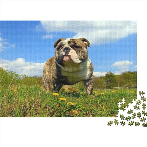 Süßer Kleiner Hund 1000 Teile Puzzle Puzzle Erwachsene Hund Pädagogisches Spiel Herausforderung Heimdekoration Geschenke Geschenke Für Erwachsene 1000pcs (75x50cm) von VGDKAOBM