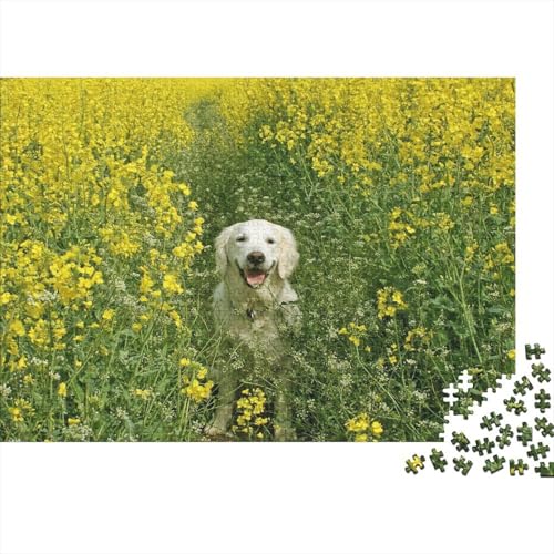 Süßer Kleiner Hund 1000 Teile Puzzle Puzzle Erwachsene Hund Pädagogisches Spiel Herausforderung Home Dekoration Geschenke Für Erwachsene 1000pcs (75x50cm) von VGDKAOBM