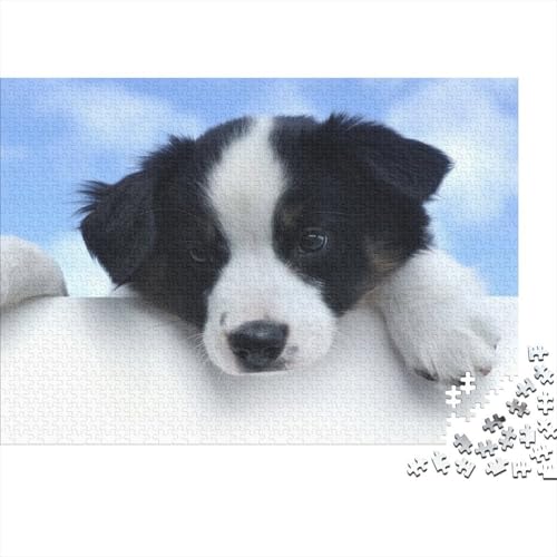 Süßer Kleiner Hund 1000 Teile Puzzles Puzzle Erwachsene Hund Pädagogisches Spiel Herausforderung Home Dekoration Geschenke Für Erwachsene 1000pcs (75x50cm) von VGDKAOBM