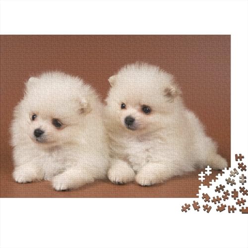 Süßer Kleiner Hund 1000 Teile Puzzles Puzzles Für Erwachsene Hund Pädagogisches Spiel Herausforderung Home Dekoration Schöne Geschenkidee 1000pcs (75x50cm) von VGDKAOBM