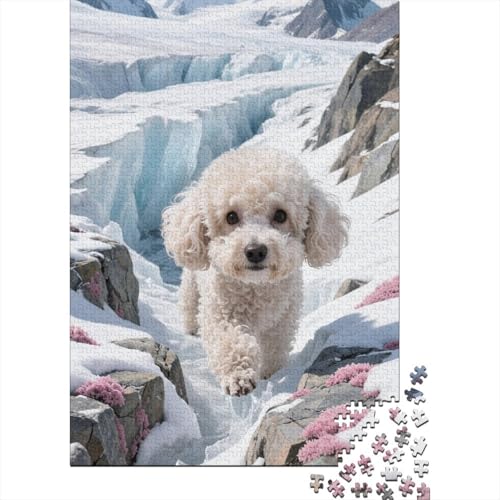 Teacup-Pudel 1000 Stück Puzzle Puzzle Erwachsene Pädagogisches Spiel Herausforderung Home Dekoration Für Erwachsene Und Kinder Ab 14 Jahren 1000pcs (75x50cm) von VGDKAOBM