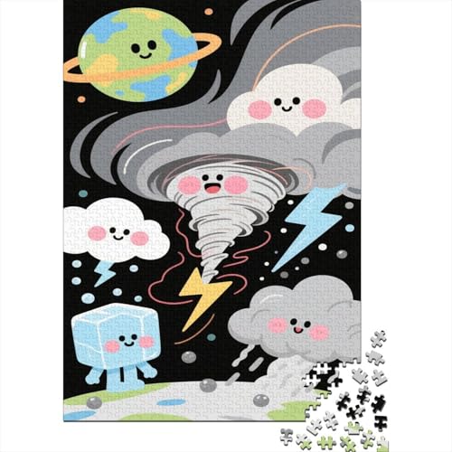 Weltraum-Planet 1000 Teile Puzzle Puzzle Erwachsene Sonnensystem Pädagogisches Spiel Herausforderung Home Dekoration Geschenke Für Erwachsene 1000pcs (75x50cm) von VGDKAOBM