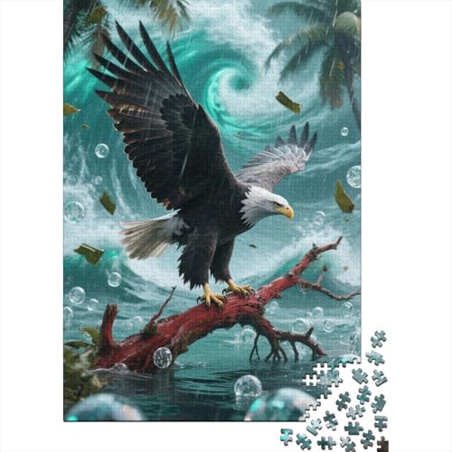 White-Tailed Adler 1000 Stück Puzzle Puzzles Für Erwachsene Pädagogisches Spiel Herausforderung Heimdekoration Geschenke Geschenke Für Erwachsene 1000pcs (75x50cm) von VGDKAOBM