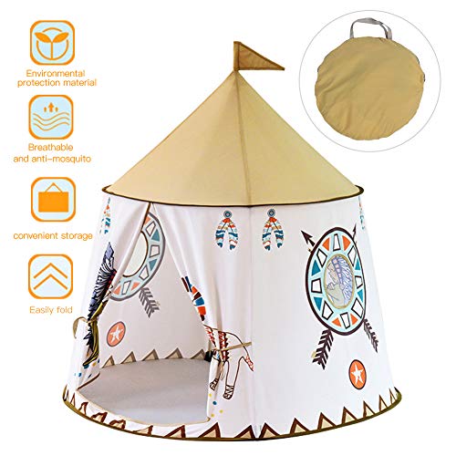 1 Stück Pfirsichhaut Samt Kinder Zelt Indoor Zelt Für Mädchen Haus Outdoor Kinder von VGEBY