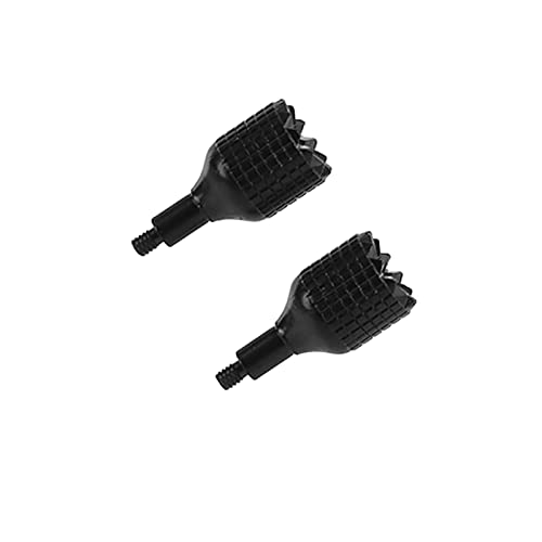 2 Stück Drohne Fernbedienung Bars, Kupfer Komfortable Touch Anti-Rutsch Fernbedienung Thumb Rocker Joystick für RC PRO (Schwarz von VGEBY