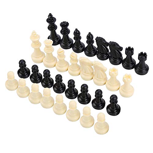 32 Stücke Schachfigur, Magnetische Internationale Schachfiguren Set Schachturnier Spiel Unterhaltung Werkzeug Chess Pieces von VGEBY