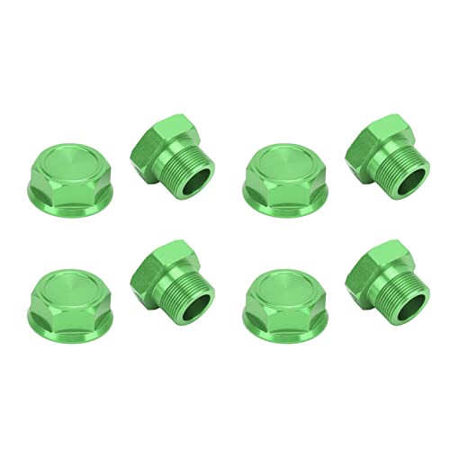 4 stücke RC Rad Hex Naben Set, professionelle Aluminium Staubdicht Radnaben Spacer Hex Verlängerung für RC Auto Zubehör (Gemüse) Schwimmzubehör von VGEBY