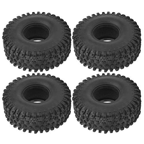 Gummireifen, 1.9 Zoll 120mm Gummireifen für 1/10 RC Rock Track Axial SCX10 90046 CC01 D90 D110 Modellauto Zubehör von VGEBY