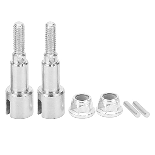 RC Auto Zubehör, RC-Metall Hinterrad-Welle Cups RC Achse Motor Adapter Wellen Adapter RC Hinterrad Hohe Festigkeit Zubehör für Automodell von VGEBY