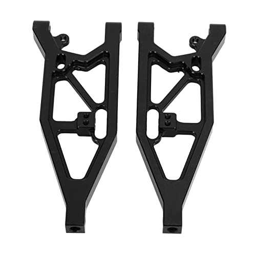 RC Auto für Oberarm, Aluminiumlegierung Exquisite Verarbeitung RC für Oberen Querlenker für Arrma 1/7 1/8 Fernbedienung Auto Upgrade Teile (Schwarz) von RiToEasysports