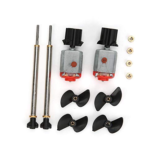 RC Bootspropeller, Elektro RC Imitation Crocodilian Spielzeugboot Propeller Motor Elektrisches Zubehör für Flytec V005 RC Bootspropeller, Elektro RC Imitation Crocodilian Spielzeugboot Propeller Motor Elektrisches Zubehör für Flytec V005 von VGEBY