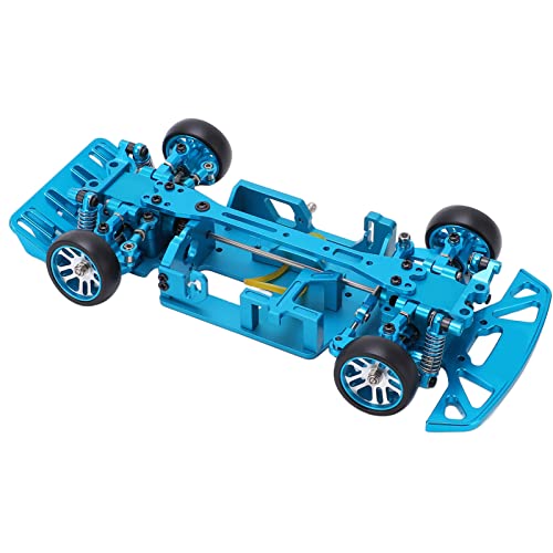 RC Car Chassis, RC Car Mount Rahmen für WLtoys 1/28 284131 K969 K979 K989 K999 (blau) Modellautozubehör Automodell-Zubehör Auto-Modell-Zubehör von VGEBY