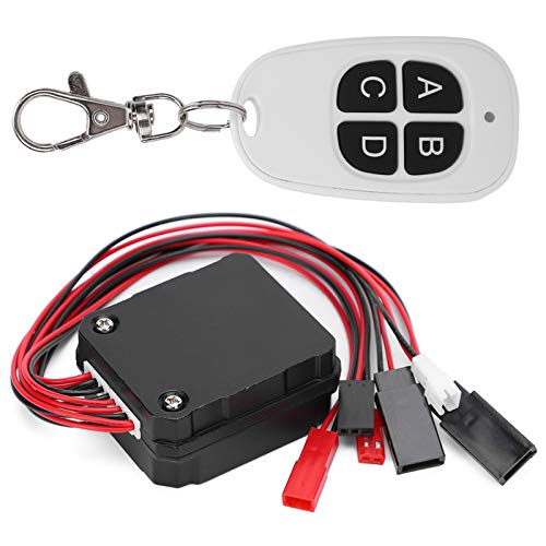 VGEBY RC Car Winch, RC Car Seilwinde Metallwinde RC Winch Autozubehör für SCX10 D90 1/10 RC Car Model VGEBY RC Car Winch, RC Car Seilwinde Metallwinde RC Winch Autozubehör für SCX10 D90 1/10 RC Car Model von VGEBY