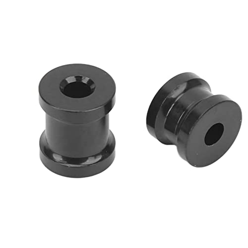 RC Chassis Brace Spacer, Aluminium Chassis Brace Spacer Set for ARRMA 1/7 1/8 Serie RC Car Upgrade Teil (schwarz) von VGEBY