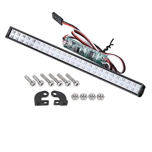 RC Dachleuchte, 50LED Buntes RC Car LED Licht Hohe Helligkeit RC Crawler LED Lichtleiste Passend für traxxas RC Car Modell RC Dachleuchte, 50LED Buntes RC Car LED Licht Hohe Helligkeit RC Crawler LED Lichtleiste Passend für traxxas RC Car Modell von VGEBY