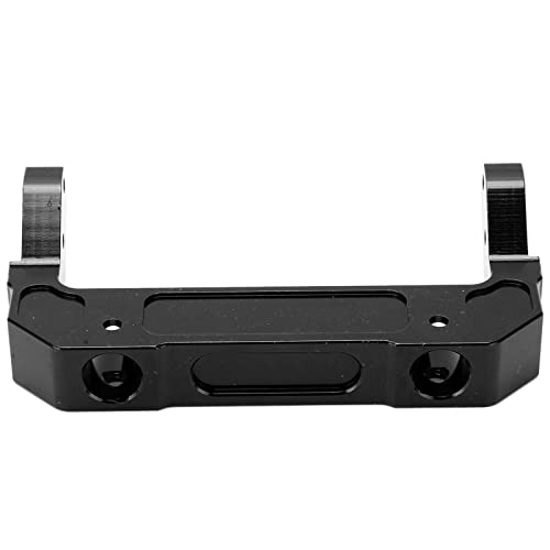 RC Frontstoßstangenhalterung, Aluminium RC Autoteile für Axiale 1/6 SCX6(schwarz) Modellauto Zubehör von VGEBY