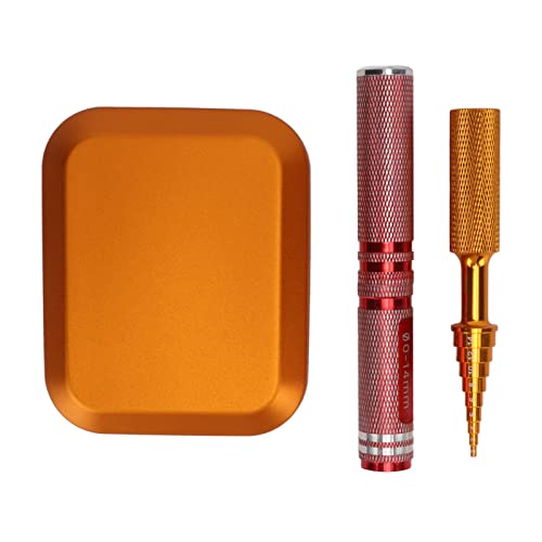 RC Hex Driver Set, RC Karosseriereifer RC Reparatur Werkzeuge Kit Lochschlüssel Körper Reibahle Set für Fernbedienung Modell Upgrade Wartung(gold) Modellauto Zubehör von VGEBY