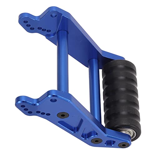 RC Hinten Kopf Up Rad, Einstellbare Wheelie Bar Kit für LOSI 1/8 LMT Massive Achse 4WD Truck LOS04022 Fernbedienung Auto(Blau) Modellauto Zubehör von VGEBY