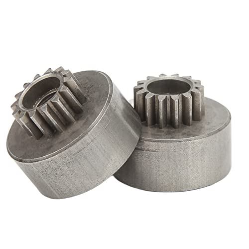 RC Kupplung Glocke Getriebe, 2pcs 14T Kupplung Gear Stahl Ersatzteil für HSP 94763 1/8 RC Cars Trucks Modellauto Zubehör Puzzle Spielzeug Für Frühe Bildung von VGEBY