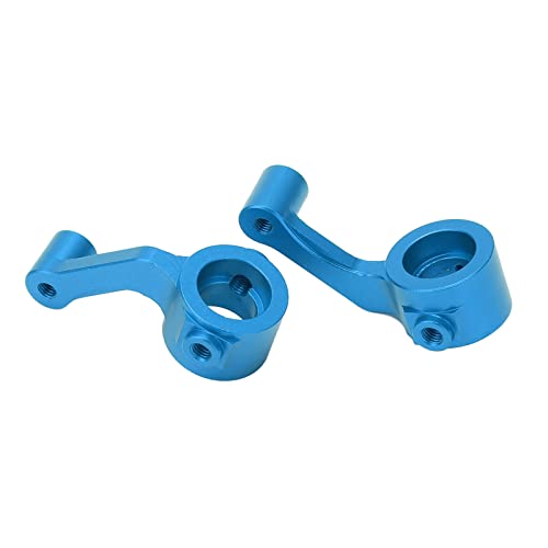 RC Lenkerblöcke, 2 Stücke RC LKW Ersatz Aluminium Poröse Design Reduzierung der Vibration Praktische RC Autoteile für ECX 2WD 1/10(Blau) Modellauto Zubehör von VGEBY