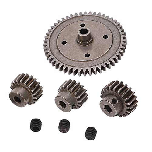 VGEBY RC Stirnrad Ritzel Zahnradsatz, 50T Stirnrad 16T 18T 20T Ritzel Ersatz für Mojave Infraction 1/7 RC Car VGEBY RC Stirnrad Ritzel Zahnradsatz, 50T Stirnrad 16T 18T 20T Ritzel Ersatz für Mojave Infraction 1/7 RC Car von VGEBY
