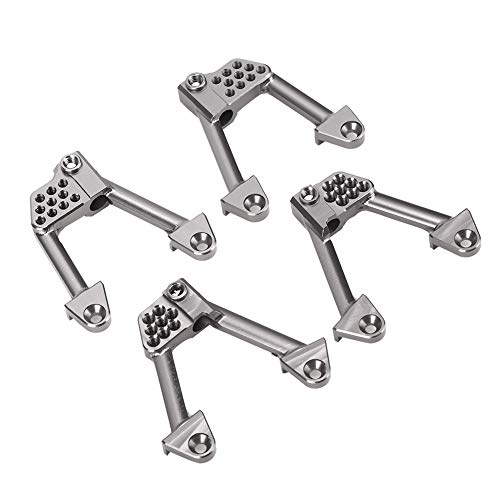 RC Stoßdämpferstütze, Vorne Hinten Aluminiumlegierung Stoßdämpferhalter Vorne Hinten Stoßdämpfer Stossdämpferhalter Passend für Axial SCX10 II RC Auto von VGEBY