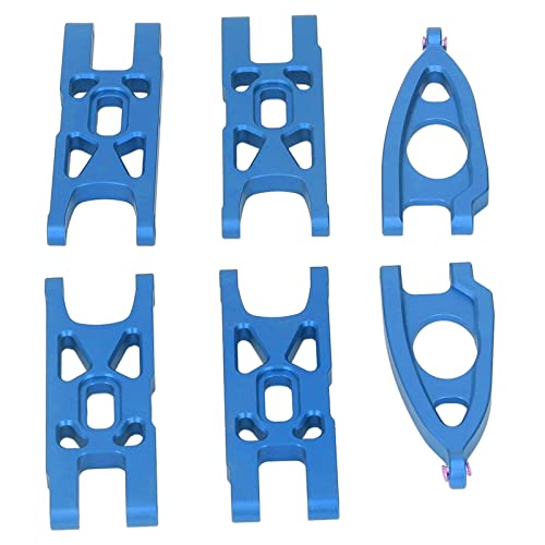 RC Tragarme, 1/10 RC Vorne Hinten Armen Set RC Upgrade Zubehör Geeignet für ARRMA 1/10 Fernbedienung Auto(Blau) Modellauto Zubehör Radfahren Und Ersatzteile von VGEBY