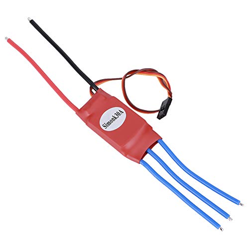 VGEBY 30A ESC Elektronischer Drehzahlregler ESC für Quadcopter Drone RC Teilzubehör 30A ESC(rot) von VGEBY