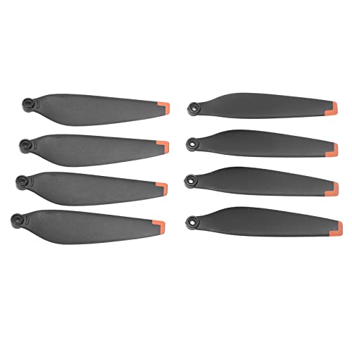 VGEBY 6030F Drohnenpropeller, Doppelseitige Kunststoffstreifen Drohnenpropellerblätter Ersatz für Mini 3 Pro (Orangefarbene Spitze) von VGEBY